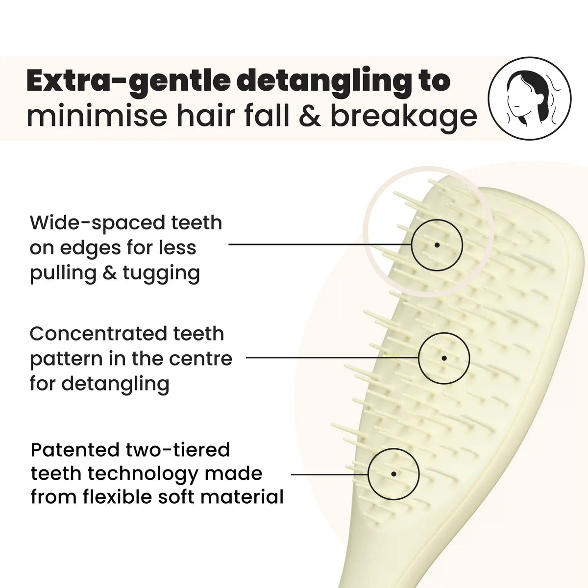 The Ultimate Detangler Extra Gentle