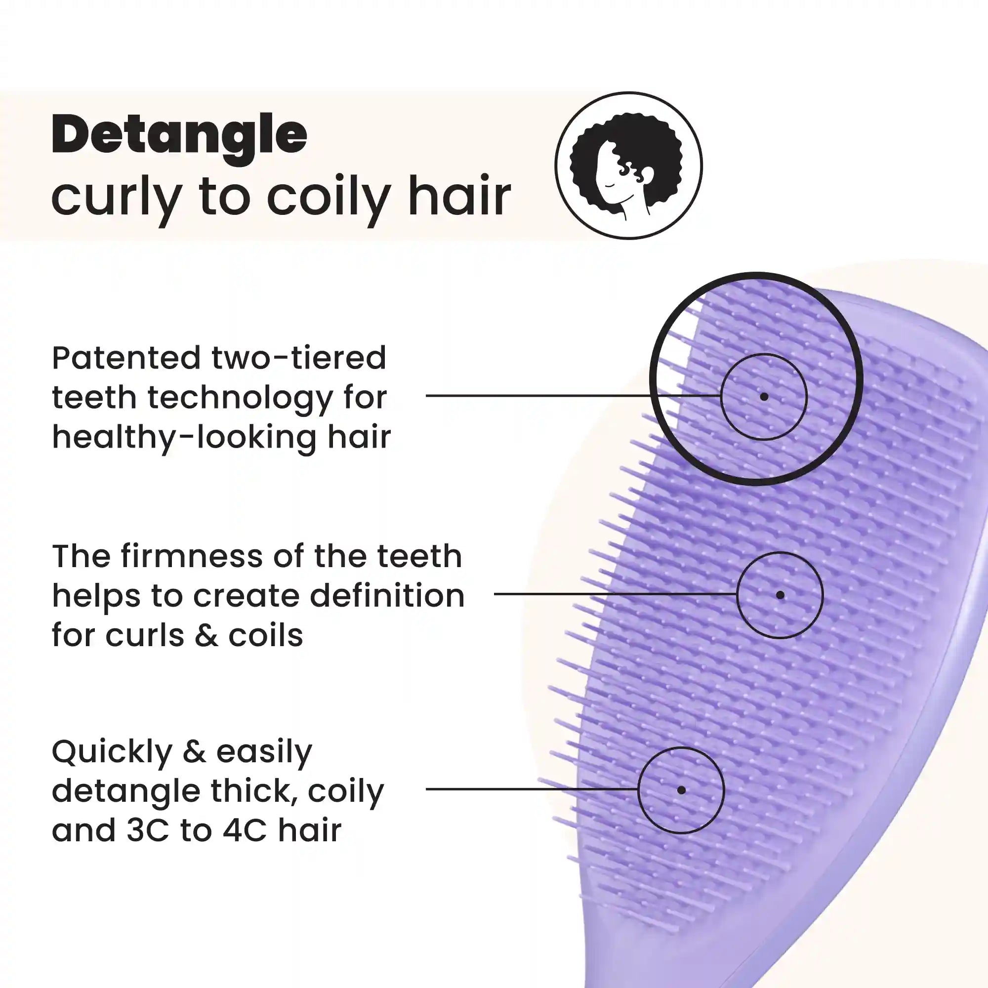 The Ultimate Detangler Naturally Curly